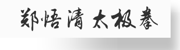 温县赵堡太极拳郑悟清拳法研究会